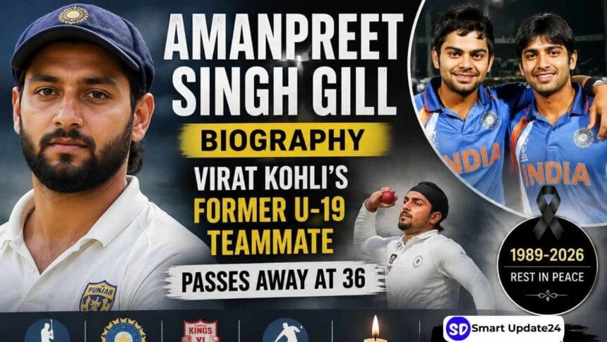 Amanpreet Singh Gill Biography Virat Kohli’s Former U-19 Teammate Dies at 36