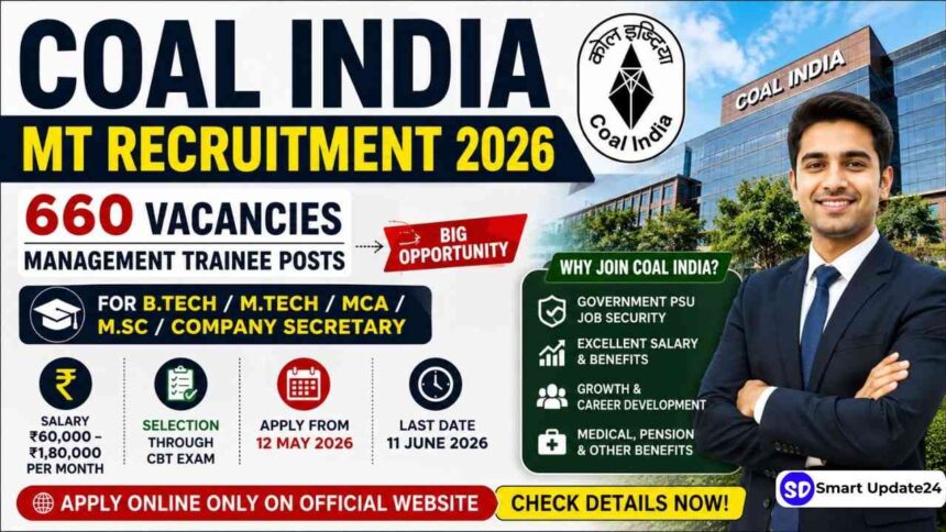 Coal India MT Recruitment 2026