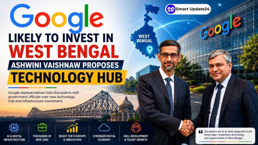 Google may set up major Tech Hub in West Bengal as Ashwini Vaishnaw Proposes