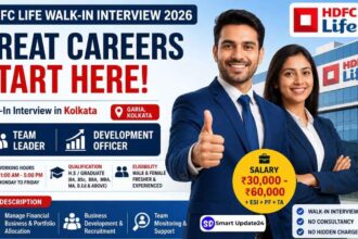 HDFC Bank Walk-In Interview 2026 in Kolkata Freshers and Graduates Can Apply