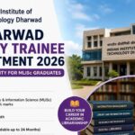 IIT Dharwad Library Trainee Recruitment 2026 Apply Online for MLISc Posts Before May 31