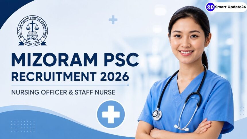 Mizoram PSC Nursing Officer Recruitment 2026 42 Contract Posts Announced, Apply Online Before June 12