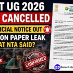 NEET UG 2026 Cancelled