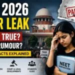 NEET UG 2026 Paper Leak