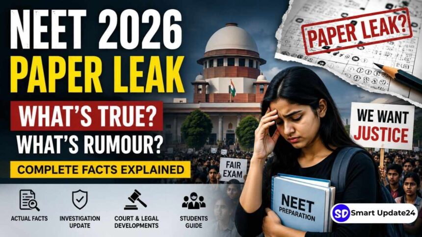 NEET UG 2026 Paper Leak