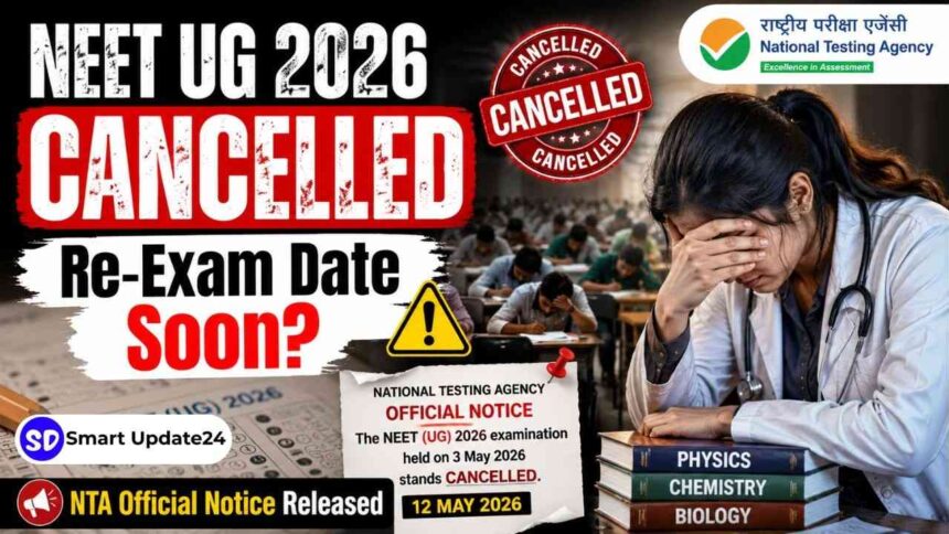 NEET UG 2026 Re-Exam Date