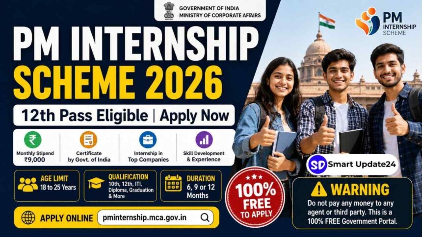 PM Internship Scheme 2026