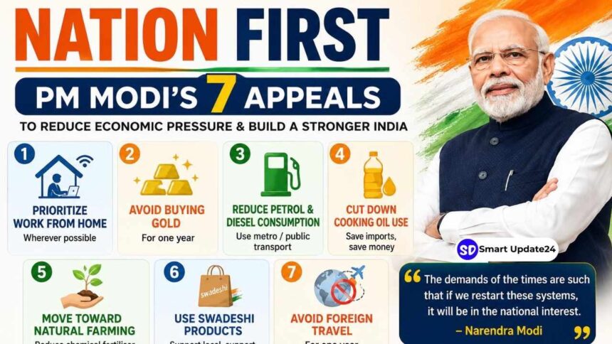 PM Modi Said Restart Work From Home in 2026 India to Revive WFH and Cut Fuel Consumption Amid Global Crisis