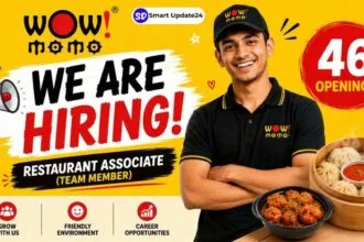 WOW! Momo Recruitment 2026 in West Bengal 46 Vacancies for Restaurant Associate (Team Member)