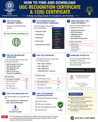 UGC Recognition & 12(B)